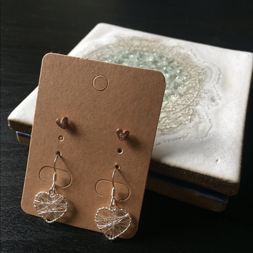 Heart Earring Set - Picture 2 of 5