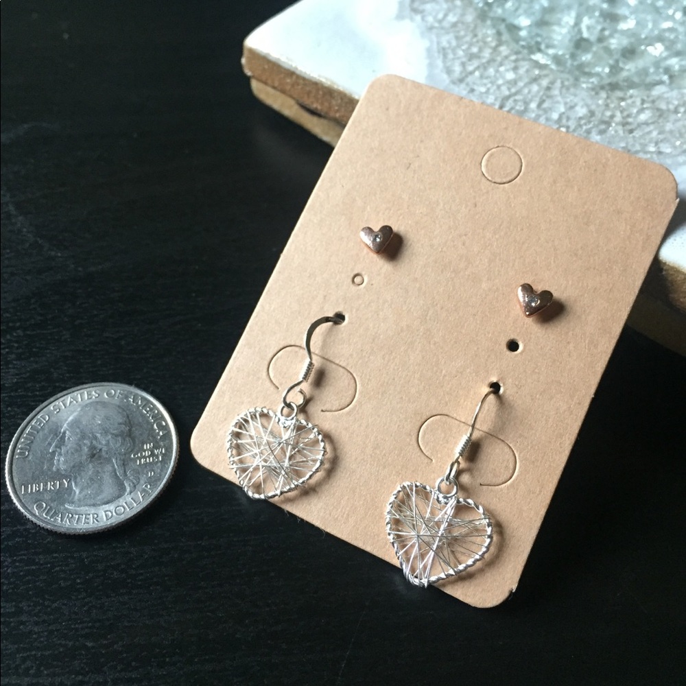 Heart Earring Set - Picture 5 of 5