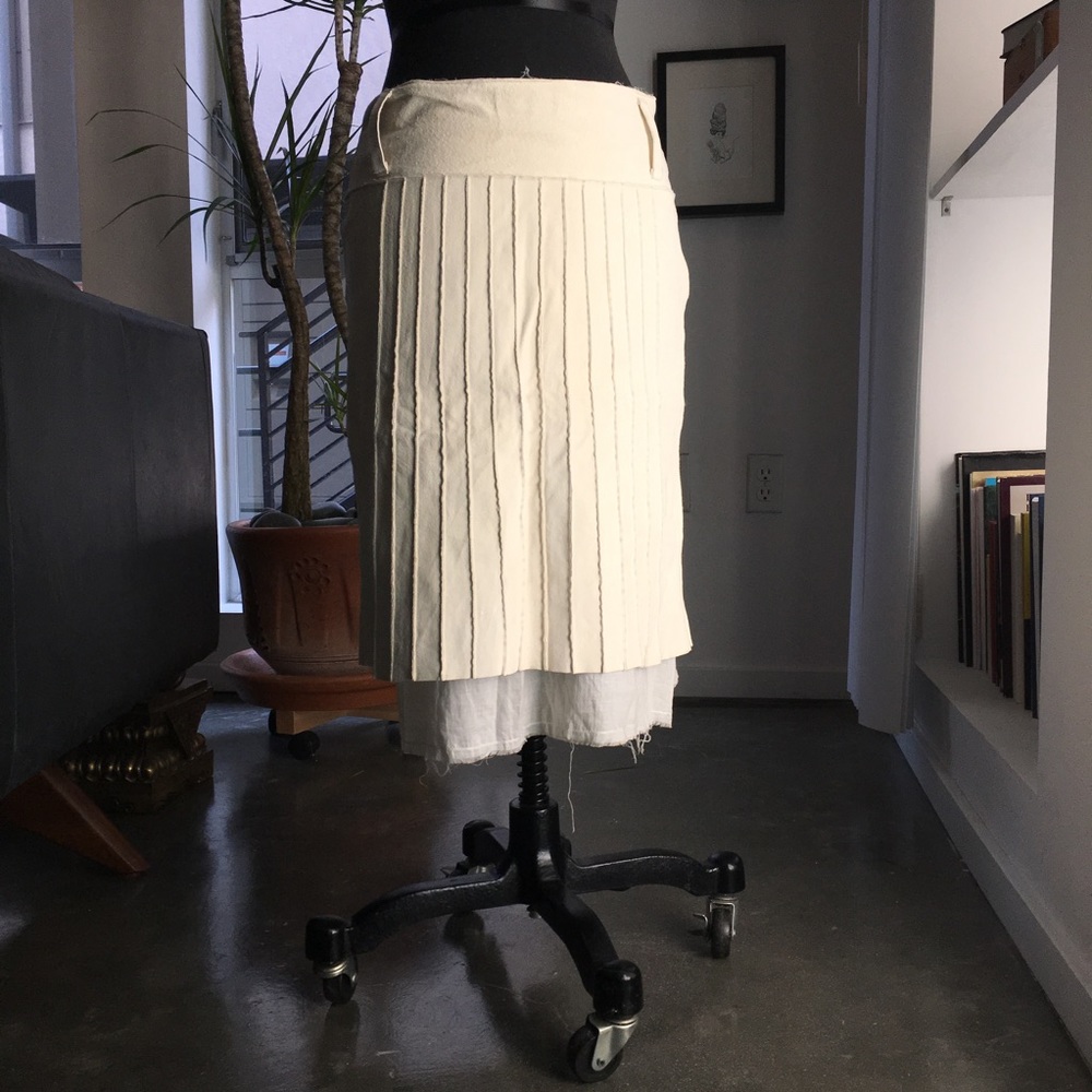 Suede Skirt