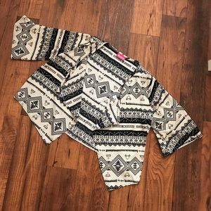 Tribal Print Shrug