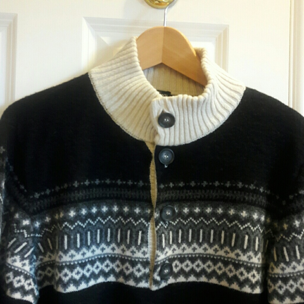 Franco Danti Men' s  Wool Blend Sweater, M