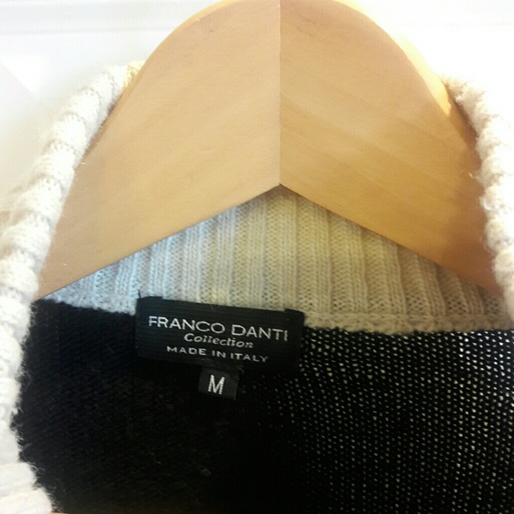 Franco Danti Men' s  Wool Blend Sweater, M - Picture 4 of 4