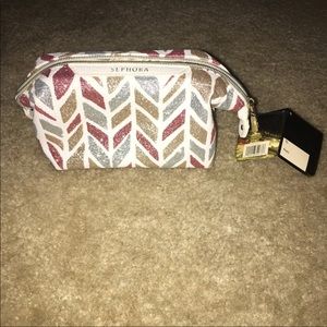 NWT limited edition! Sephora sparkly makeup bag!