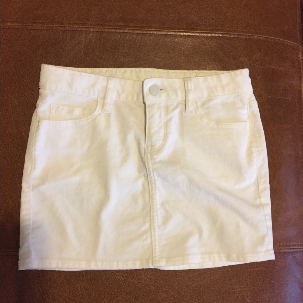 GapKids off white corduroy straight skirt. 10 reg.