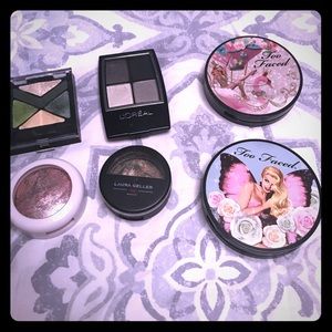 Lot of eye shadows