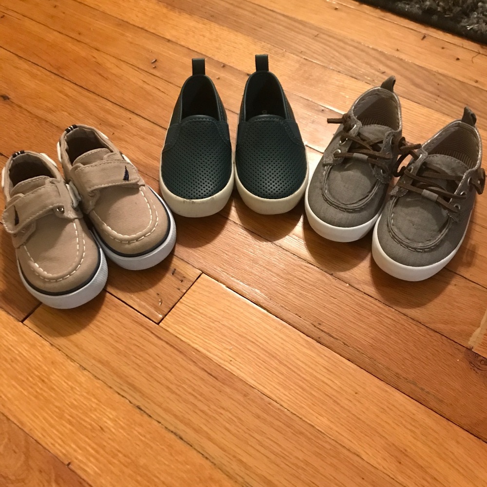 3 Pair of Toddler Boys Shoes