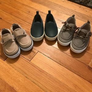 3 Pair of Toddler Boys Shoes