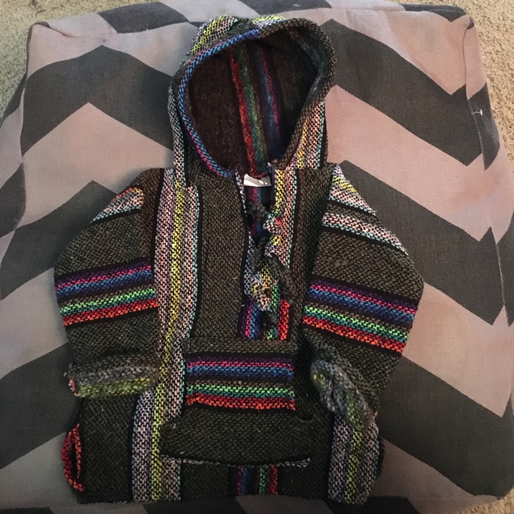 Mexican Poncho hoodie (unisex)