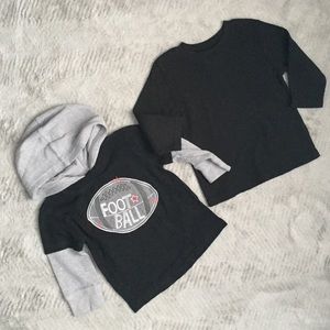 🔔2 Waffle Knit Shirt Bundle Boys