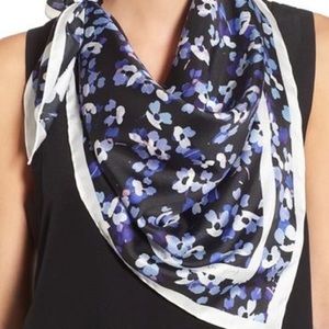 Kate Spade Women's 'hydrangea' Silk Square Scarf