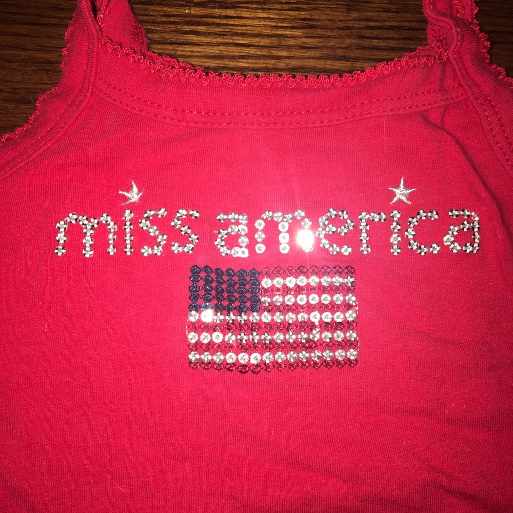 Miss America onesie.