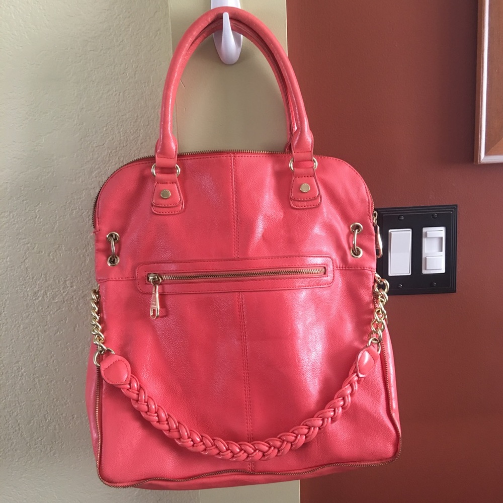 Steve Madden Authentic Large Expandable Tote Purse - image 2