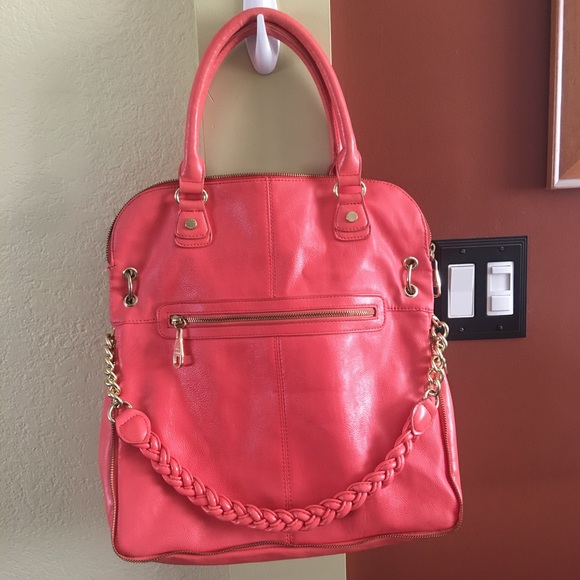 STEVE MADDEN AUTHENTIC LARGE EXPANDABLE TOTE PURSE - Picture 2 of 7