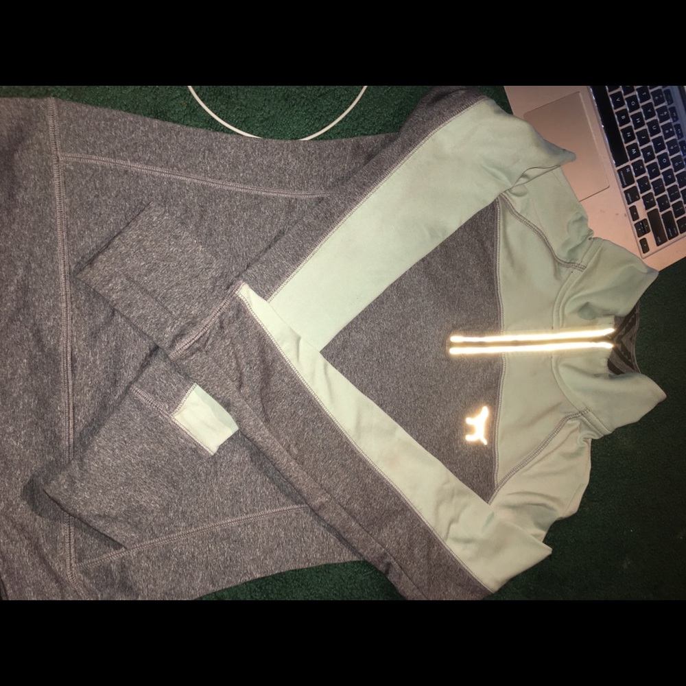 Mint Victoria's Secret PINK HalfZip