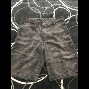 Men's Size 29 Gray Plaid Shorts