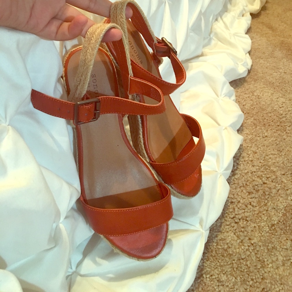 Cute Wedges womens 6.5