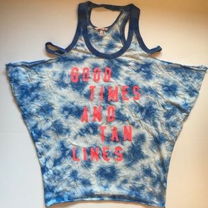 Victoria's Secret graphic work out tank top