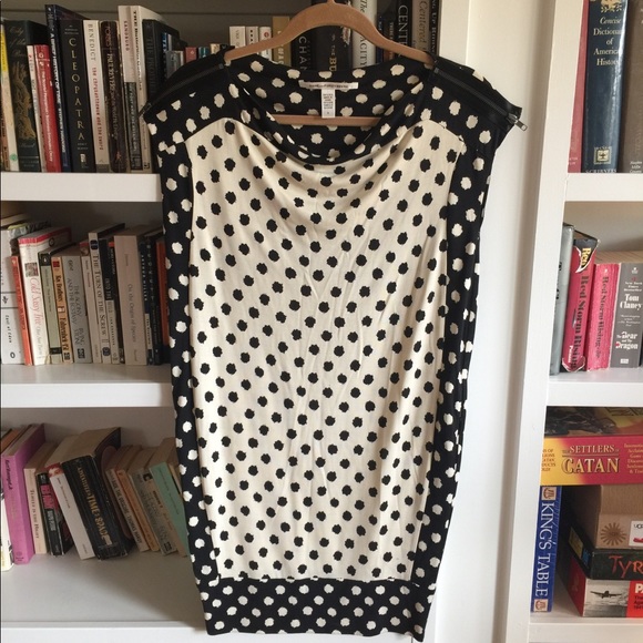 Diane Von Furstenburg silk jersey dress Size 0 - Picture 1 of 4