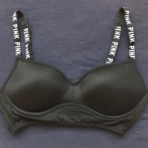 Victoria's Secret PINK black bra