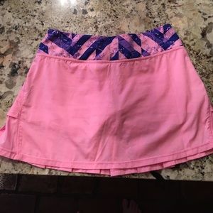 Ivivva Set the Pace skirt, size 12
