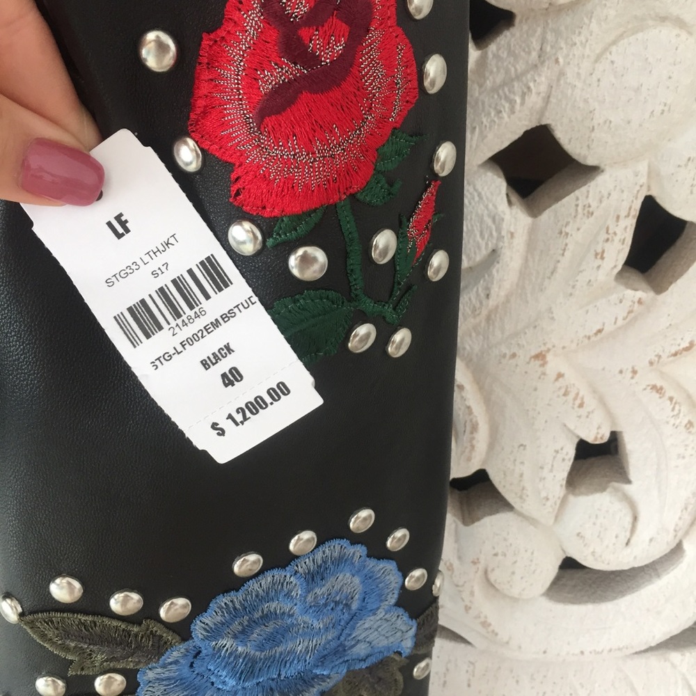 ❤️ LF Carmar Black Leather Jacket - Picture 6 of 6