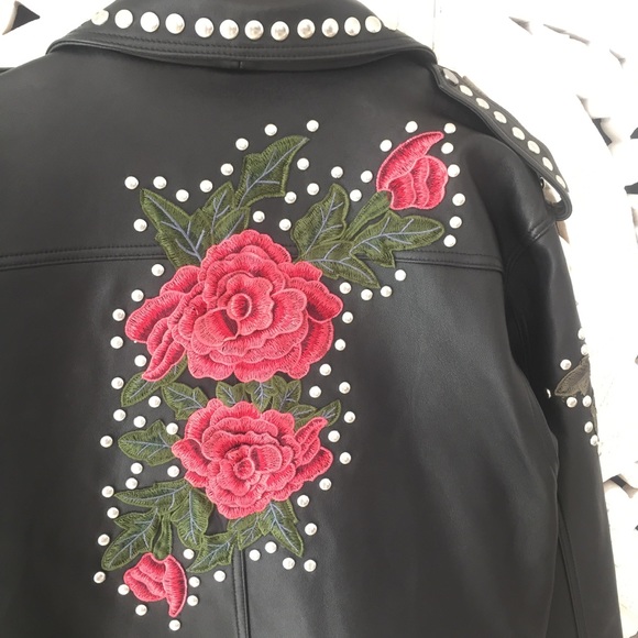 ❤️ LF Carmar Black Leather Jacket - Picture 5 of 6