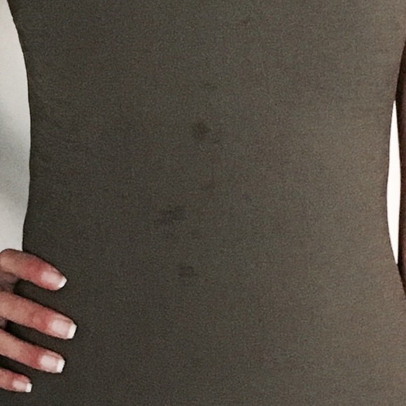 Green midi dress - Picture 4 of 4