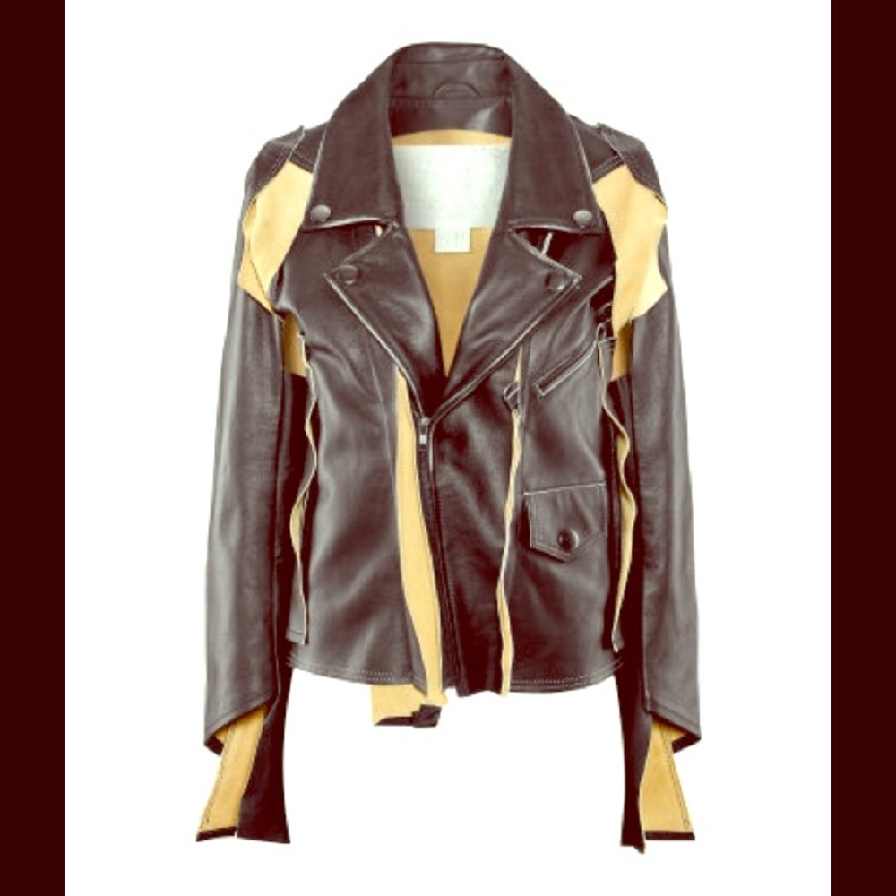 Margiela + H&M Collection Leather Biker Jacket