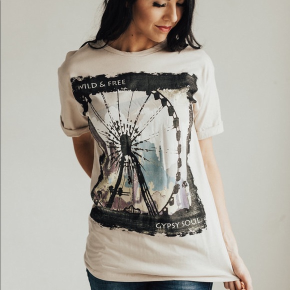 Wild & Free Gypsy Soul Tee - Picture 2 of 8