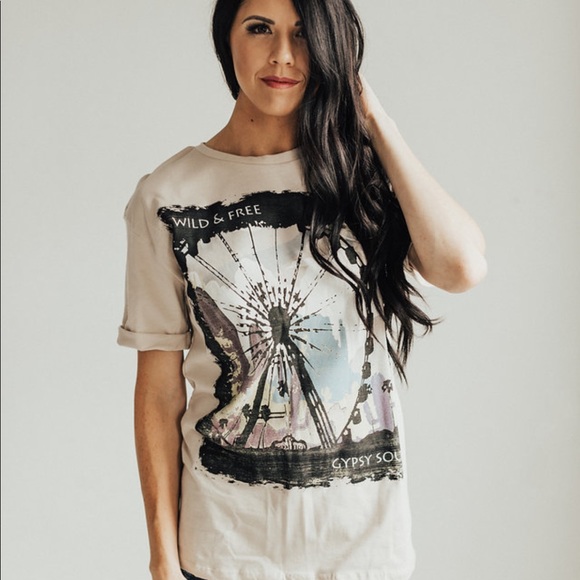 Wild & Free Gypsy Soul Tee - Picture 3 of 8