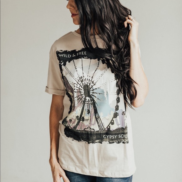 Wild & Free Gypsy Soul Tee - Picture 5 of 8