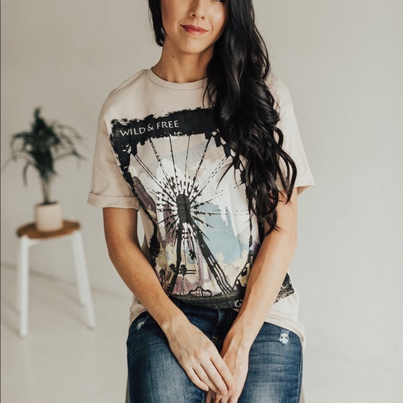 Wild & Free Gypsy Soul Tee - Picture 7 of 8