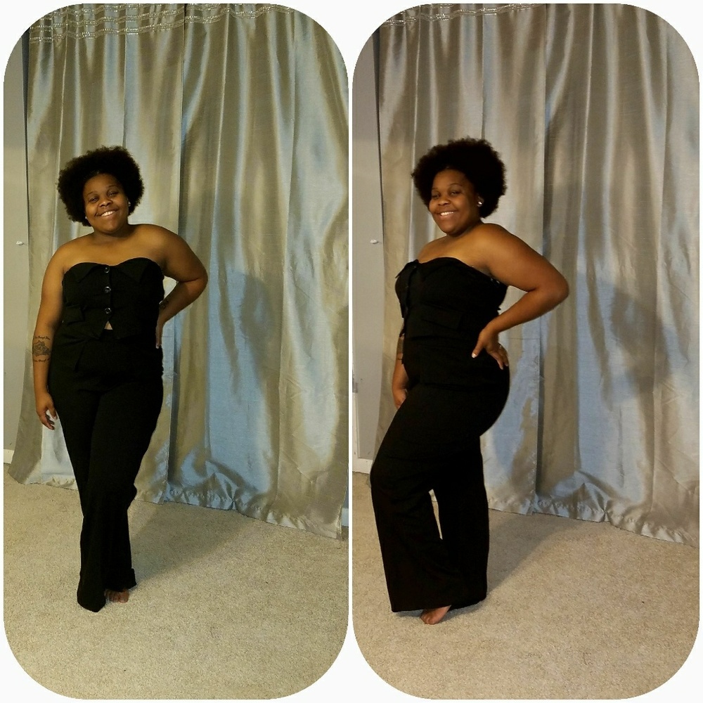 2pc pant set (Black only)