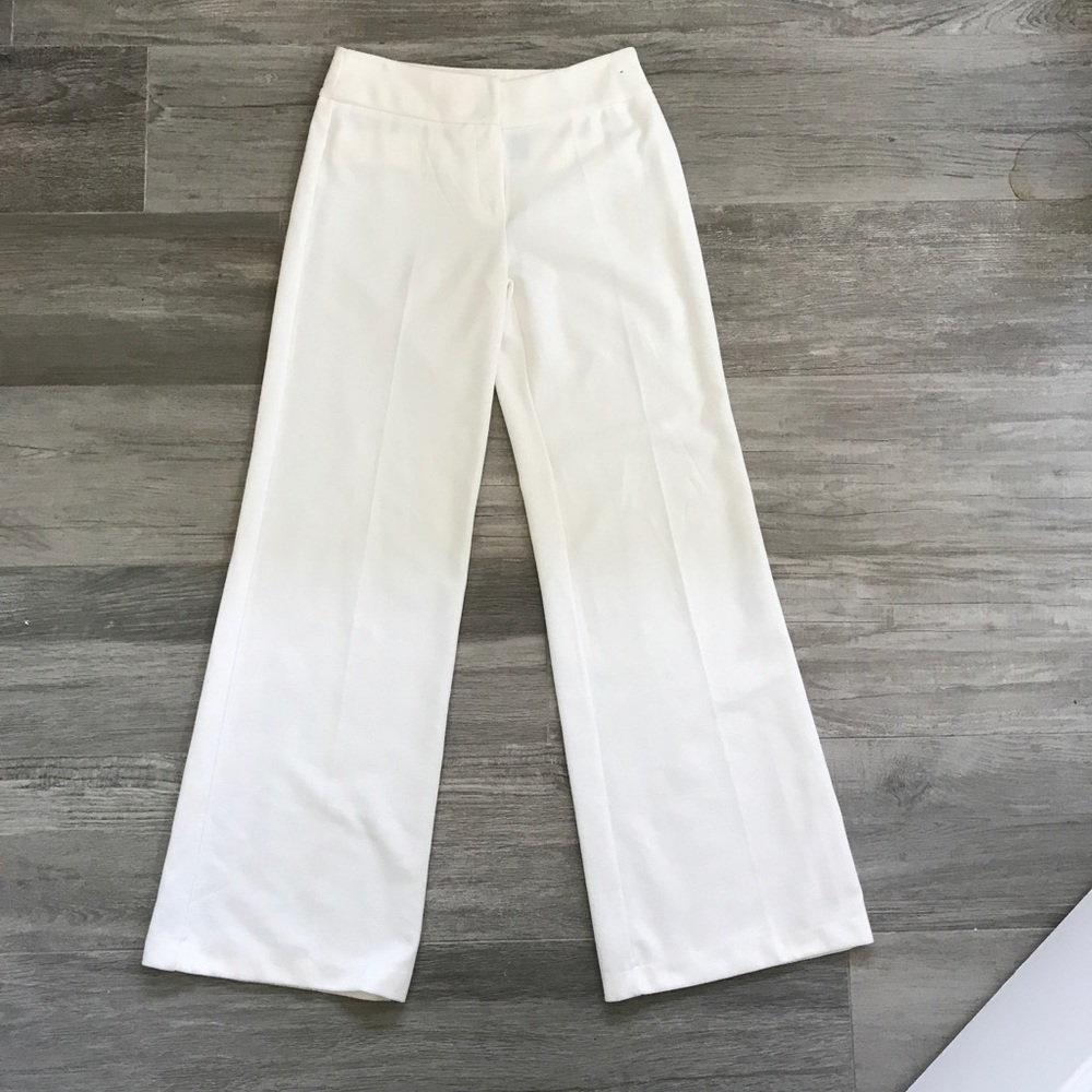 New York &Co. ivory white trousers NEW
