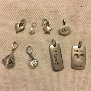 Origami Owl Lot of Dangles and Tags