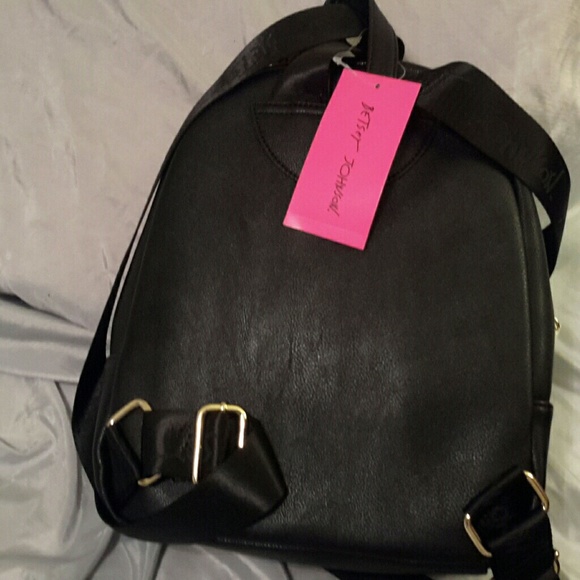 Hold Betsey johnson ⭐bckpck cheetah velveteen NWT - Picture 4 of 6