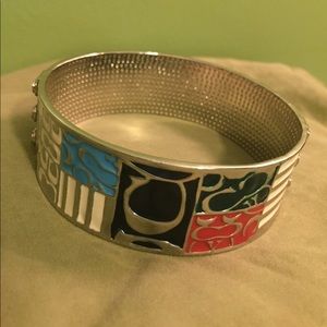 Coach multicolor bangle