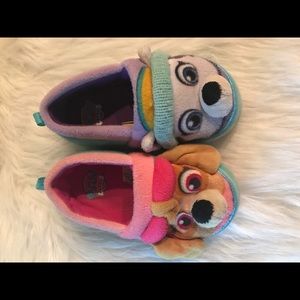 Paw Patrol Toddler Slippers Size Medium (7-8)