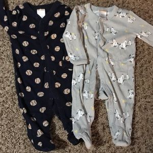 Two pairs of pajamas!
