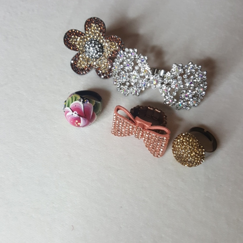 Five!!! Fashion Statement Rings