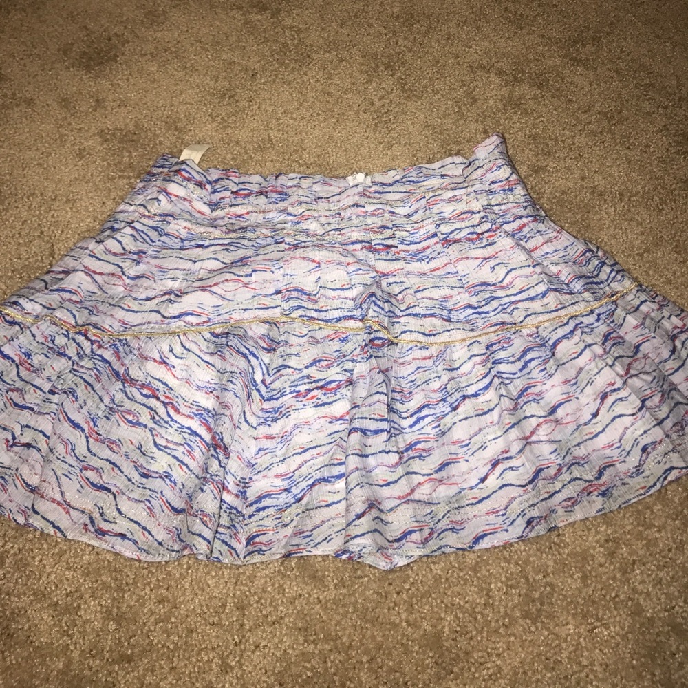 Free People Red White and Blue Skirt!!