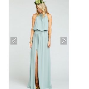 Show Me Your MuMu Heather Halter Silver Sage