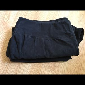 Lane Bryant black yoga pants