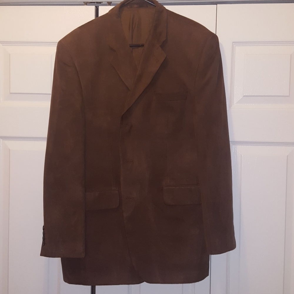 Chocolate Suede Blazer
