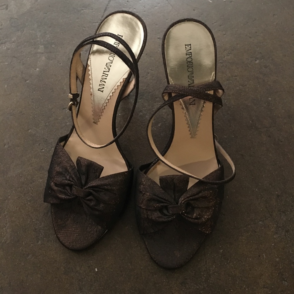 Emporio Armani Heels Size 38