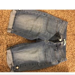 White and Black Market boyfriend shorts