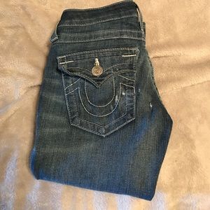 True Religion Bootcut Blue Jeans