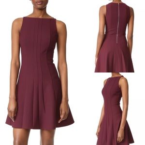 Elizabeth and James Bordeaux Hollis Dress