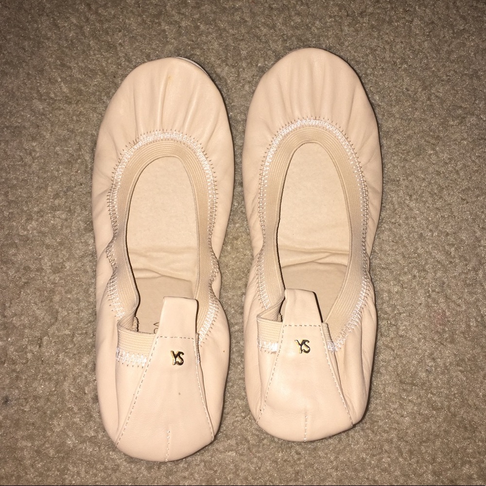 Yosi Samra foldable ballet flats