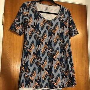 Lularoe Perfect T Giraffes